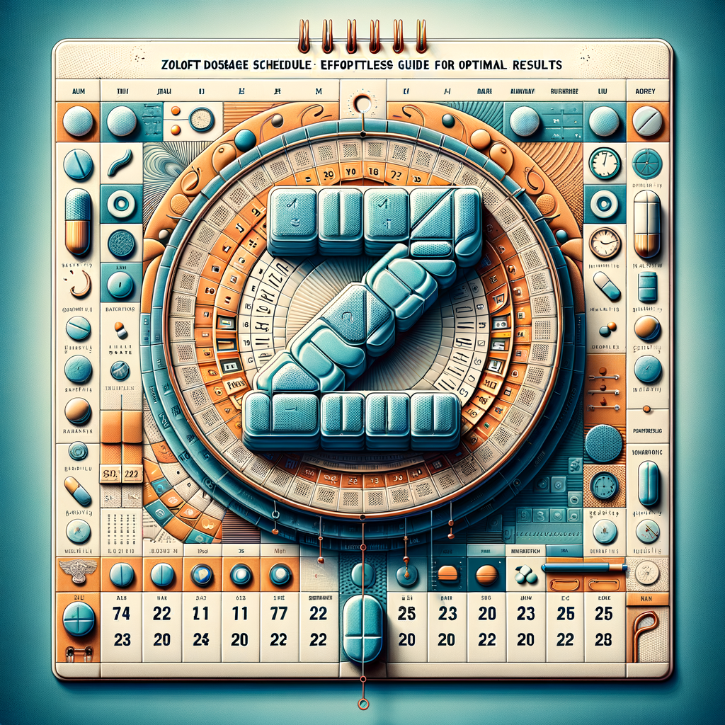 Generate an eye-catching, high-quality featured image prompt for a blog post about: Zoloft Dosage Sc