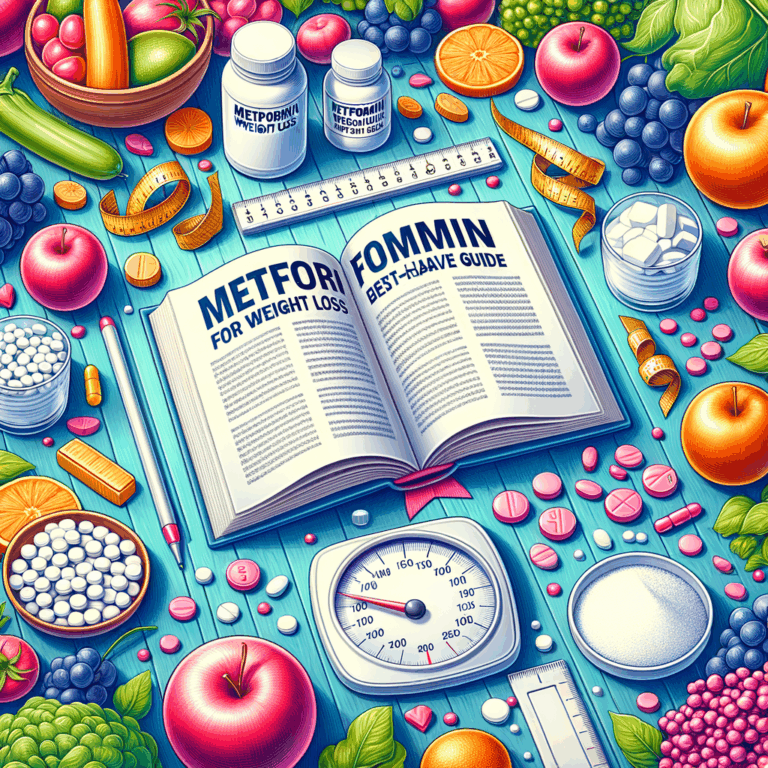 Generate an eye-catching, high-quality featured image prompt for a blog post about: Metformin for We