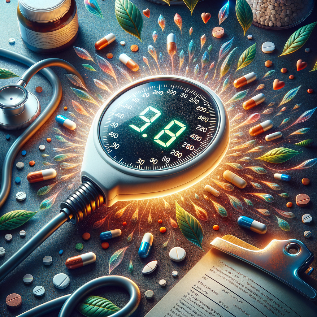 Generate an eye-catching, high-quality featured image prompt for a blog post about: Lisinopril Blood