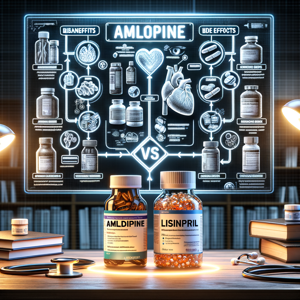 Generate an eye-catching, high-quality featured image prompt for a blog post about: Amlodipine vs Li