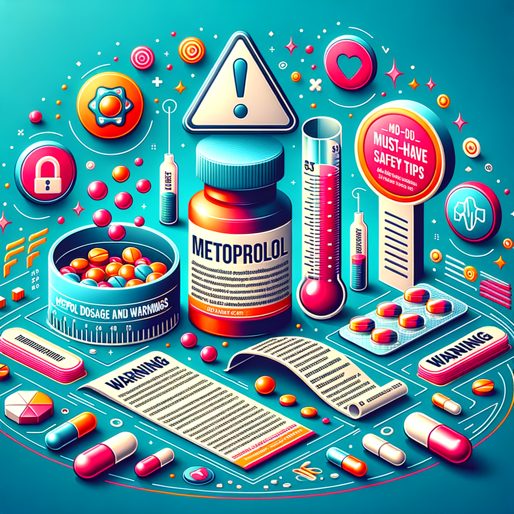 Generate an eye-catching, high-quality featured image prompt for a blog post about: Metoprolol Dosag