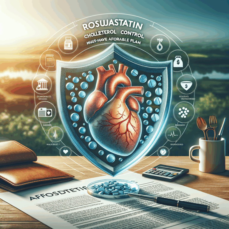 Generate an eye-catching, high-quality featured image prompt for a blog post about: Rosuvastatin Cho