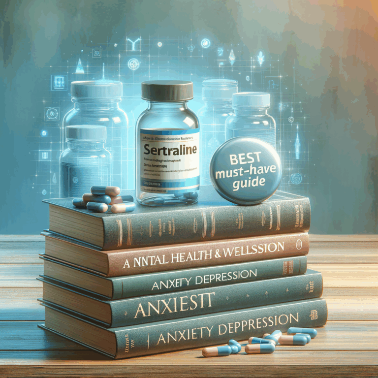 Generate an eye-catching, high-quality featured image prompt for a blog post about: Sertraline for A