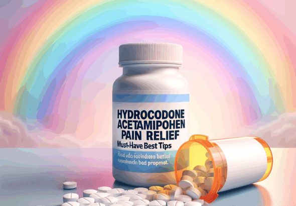 Generate an eye-catching, high-quality featured image prompt for a blog post about: Hydrocodone Acet