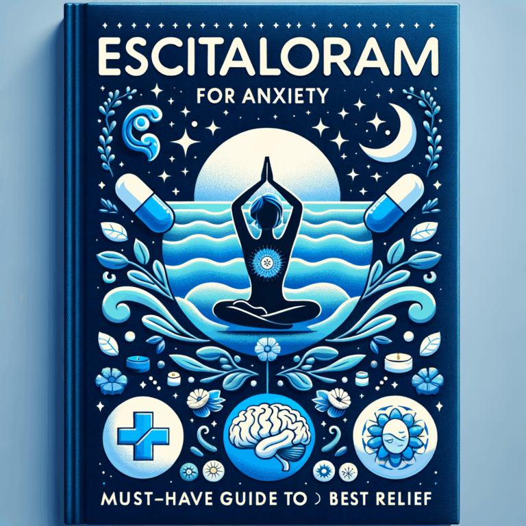 Generate an eye-catching, high-quality featured image prompt for a blog post about: Escitalopram for