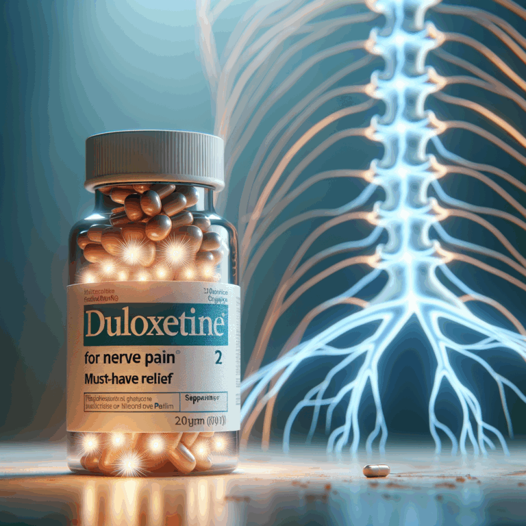 Generate an eye-catching, high-quality featured image prompt for a blog post about: Duloxetine for N
