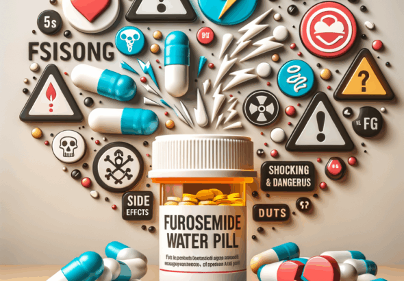 Generate an eye-catching, high-quality featured image prompt for a blog post about: Furosemide Water