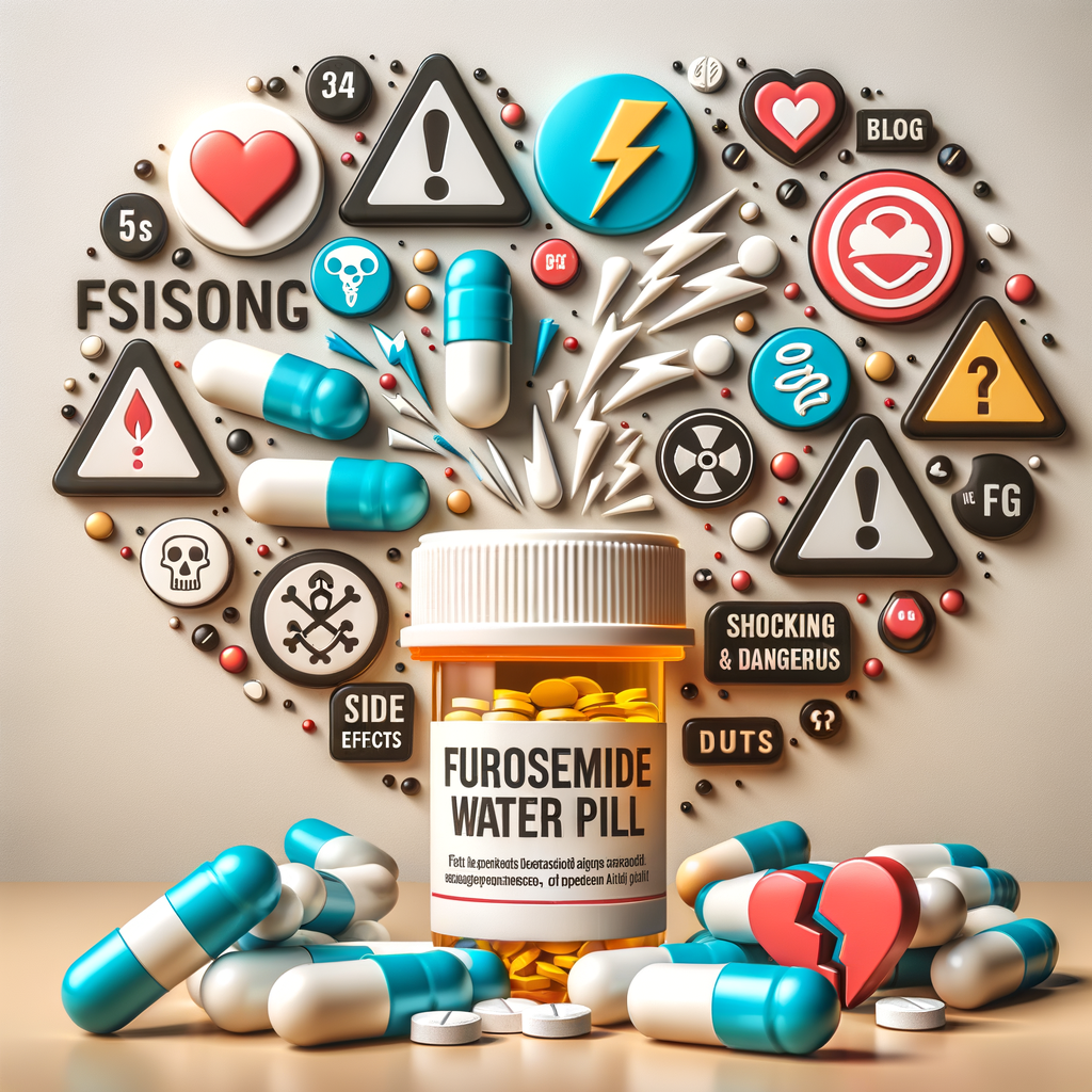 Generate an eye-catching, high-quality featured image prompt for a blog post about: Furosemide Water