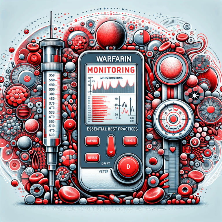 Generate an eye-catching, high-quality featured image prompt for a blog post about: Warfarin Blood T