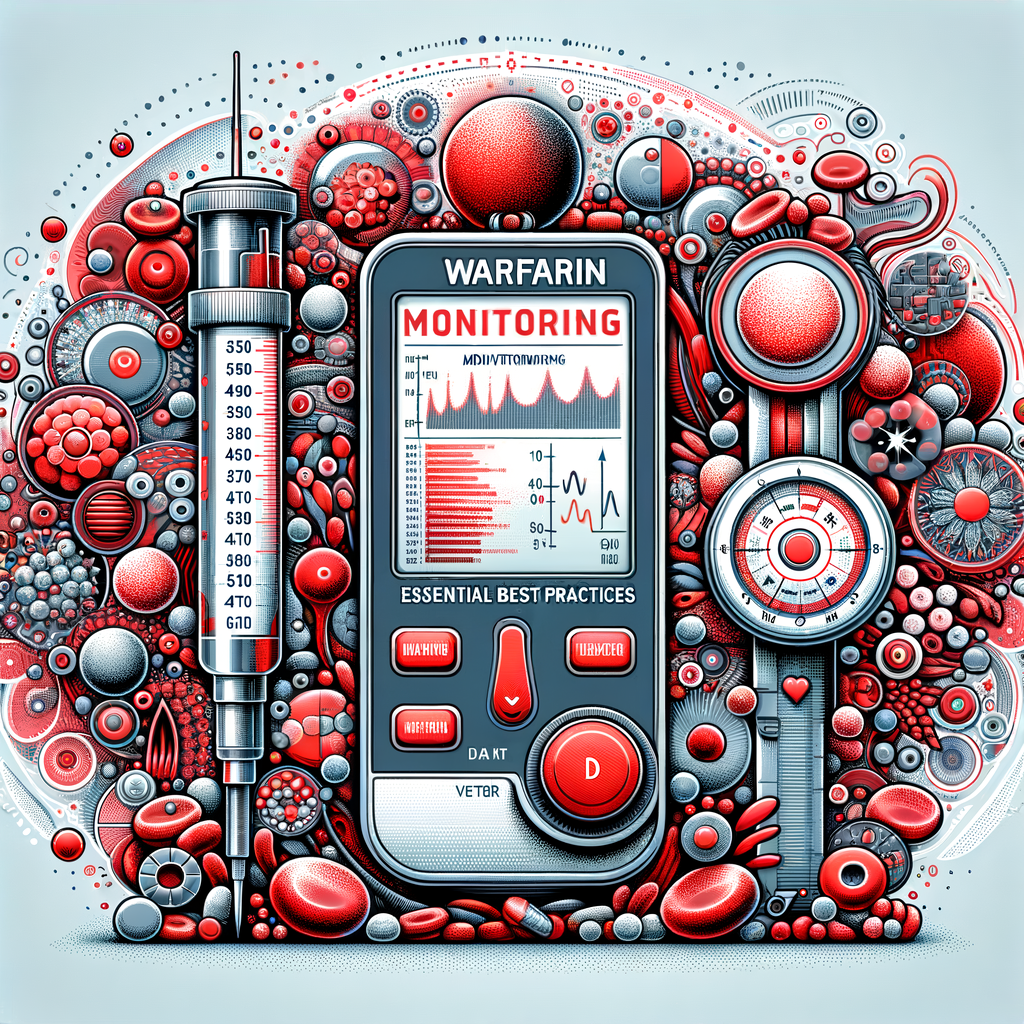 Generate an eye-catching, high-quality featured image prompt for a blog post about: Warfarin Blood T