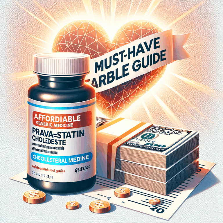 Generate an eye-catching, high-quality featured image prompt for a blog post about: Pravastatin Chol