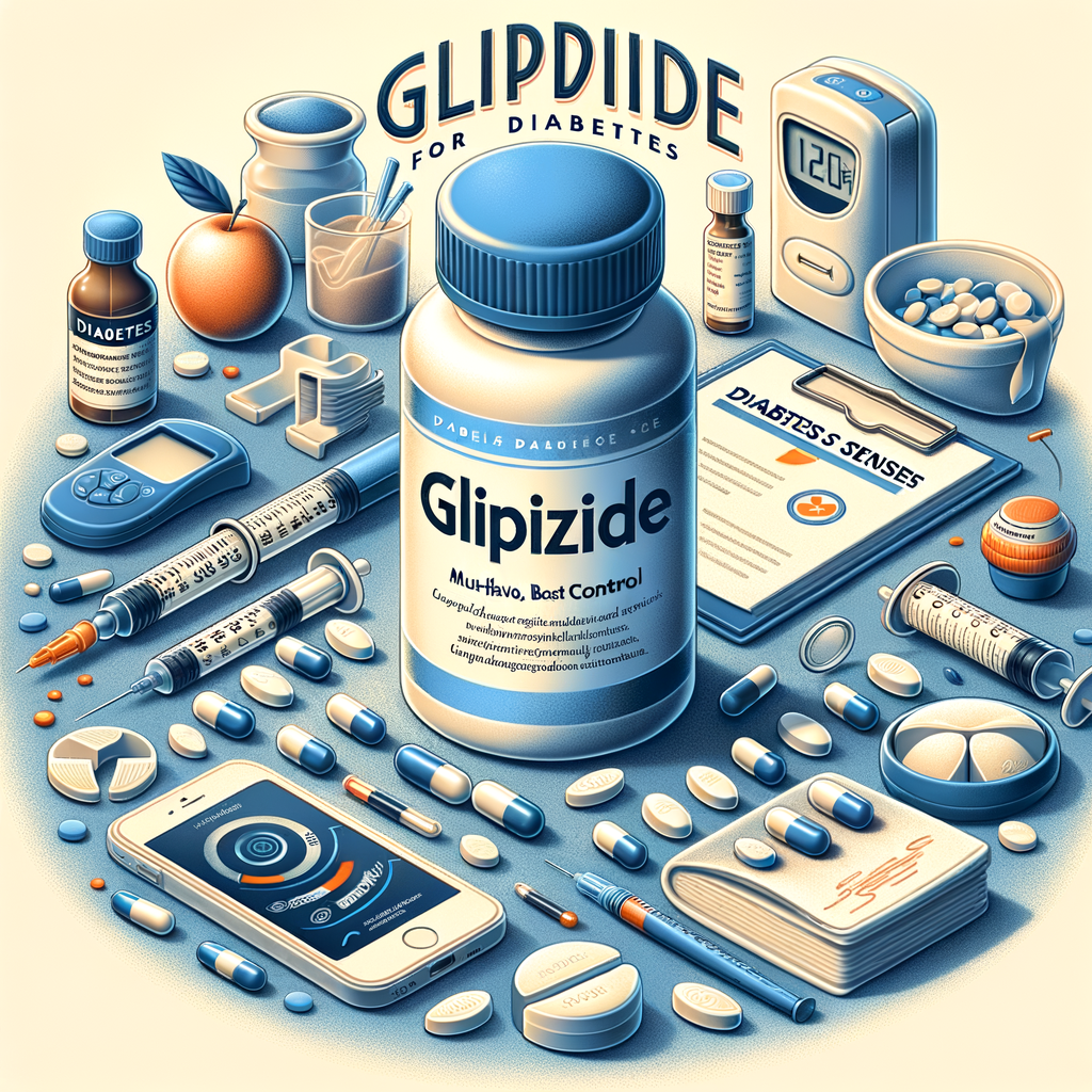 Generate an eye-catching, high-quality featured image prompt for a blog post about: Glipizide for Di