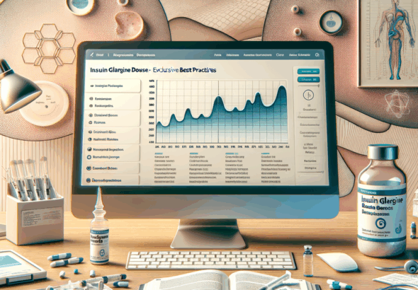 Generate an eye-catching, high-quality featured image prompt for a blog post about: Insulin Glargine