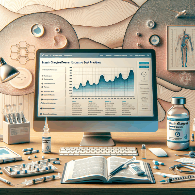 Generate an eye-catching, high-quality featured image prompt for a blog post about: Insulin Glargine