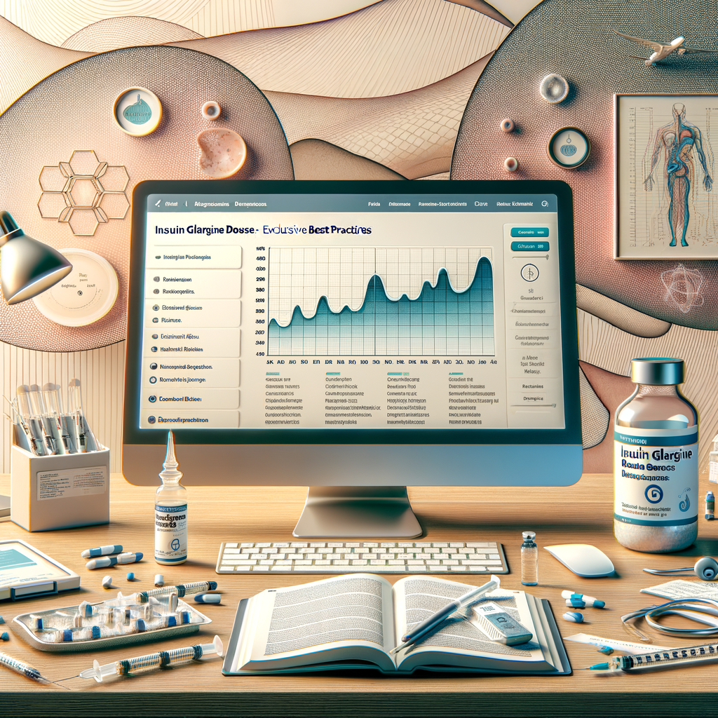 Generate an eye-catching, high-quality featured image prompt for a blog post about: Insulin Glargine