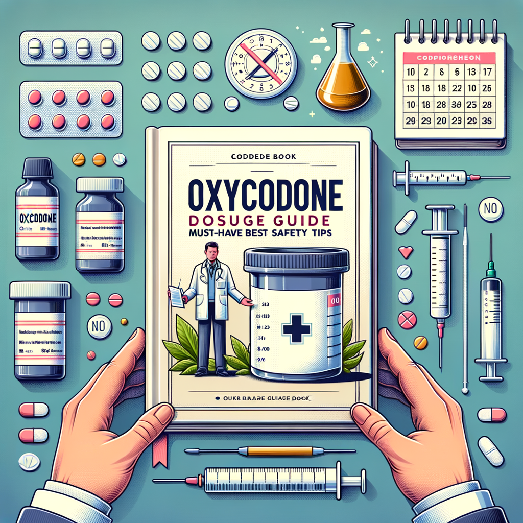 Generate an eye-catching, high-quality featured image prompt for a blog post about: Oxycodone Dosage