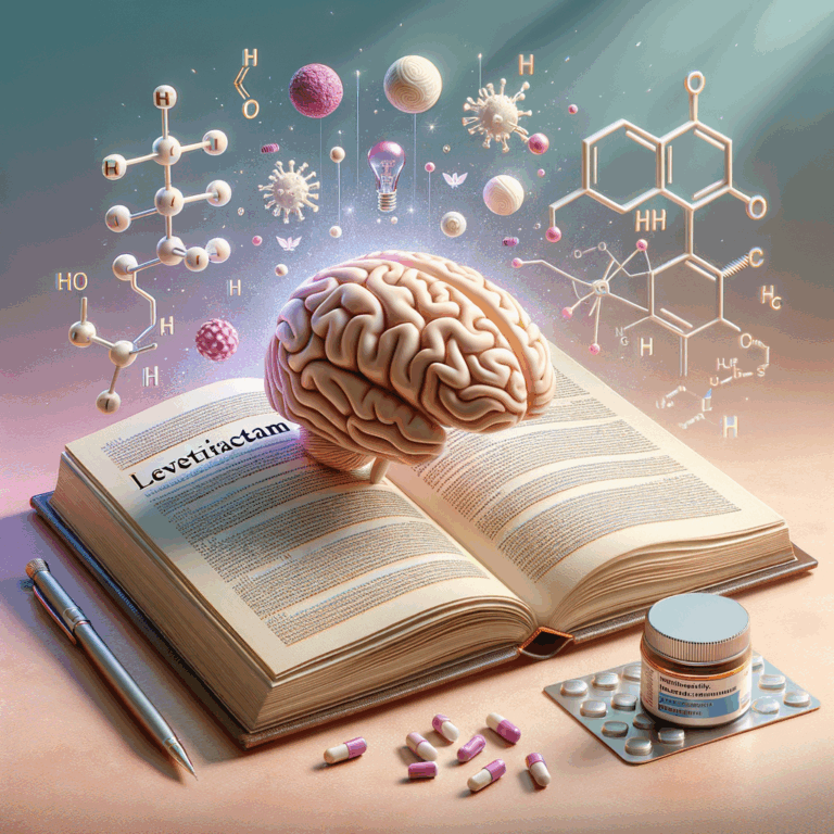 Generate an eye-catching, high-quality featured image prompt for a blog post about: Levetiracetam Se