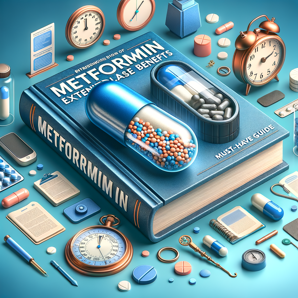 Generate an eye-catching, high-quality featured image prompt for a blog post about: Metformin Extend