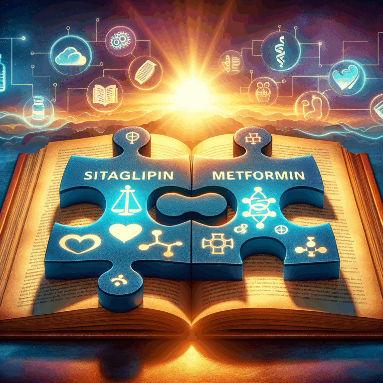 Generate an eye-catching, high-quality featured image prompt for a blog post about: Sitagliptin Metf