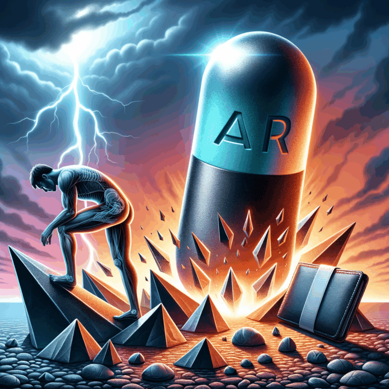 Generate an eye-catching, high-quality featured image prompt for a blog post about: Allopurinol for