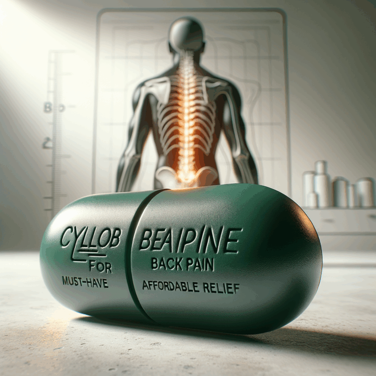 Generate an eye-catching, high-quality featured image prompt for a blog post about: Cyclobenzaprine