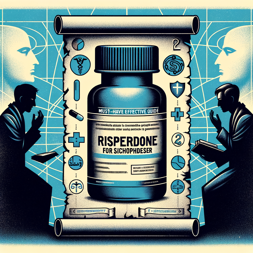 Generate an eye-catching, high-quality featured image prompt for a blog post about: Risperidone for