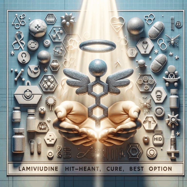 Generate an eye-catching, high-quality featured image prompt for a blog post about: Lamivudine HIV T