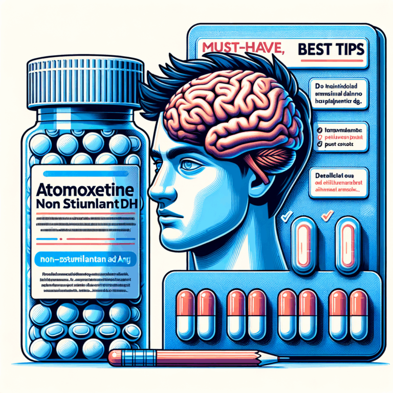 Generate an eye-catching, high-quality featured image prompt for a blog post about: Atomoxetine Non